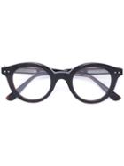 Bottega Veneta Eyewear - Tholos Glasses - Men - Acetate - 46, Brown, Acetate