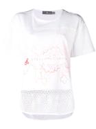 Adidas By Stella Mccartney Short Sleeve Graphic T-shirt - White
