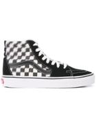 Vans Sk8-hi Check Sneakers - Black
