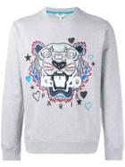 Kenzo - Tiger Print Sweatshirt - Men - Cotton - M, Grey, Cotton