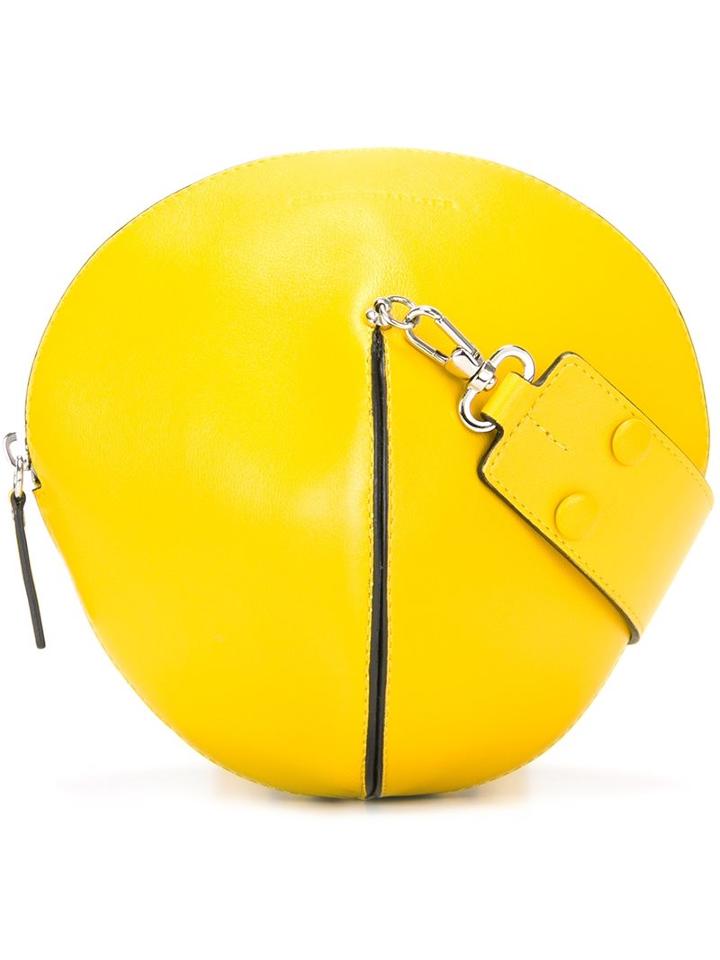 Cédric Charlier 'brancusi' Shoulder Bag, Women's, Yellow/orange