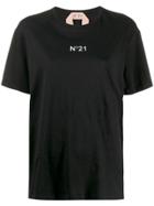 Nº21 Logo Print Crew Neck T-shirt - Black
