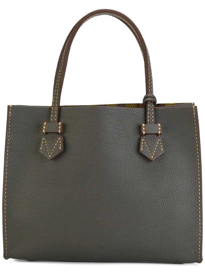 Moreau - Small Tote Bag - Women - Calf Leather/goat Skin - One Size, Women's, Grey, Calf Leather/goat Skin