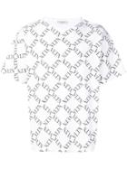 Valentino Vltn Grid T-shirt - White