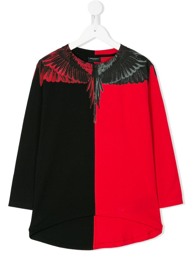 Marcelo Burlon County Of Milan Kids - Paz T-shirt - Kids - Cotton - 8 Yrs, Black