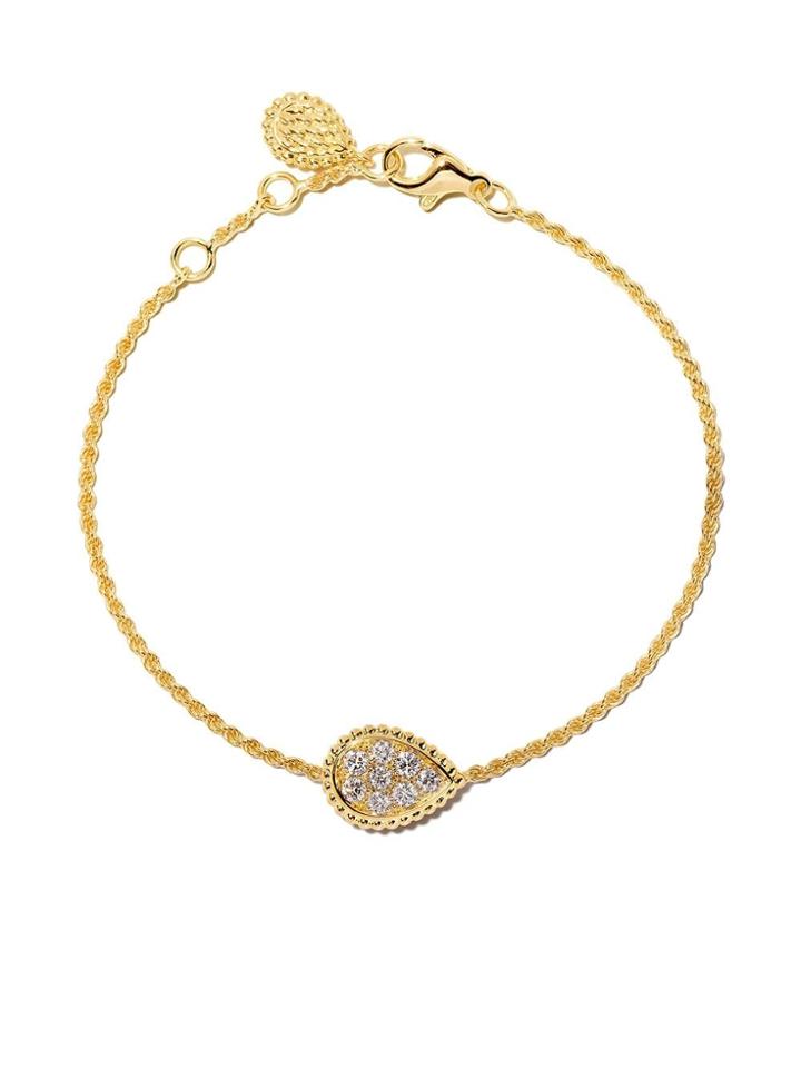 Boucheron 18kt Yellow Gold Serpent Bohème Diamond Bracelet - Yg