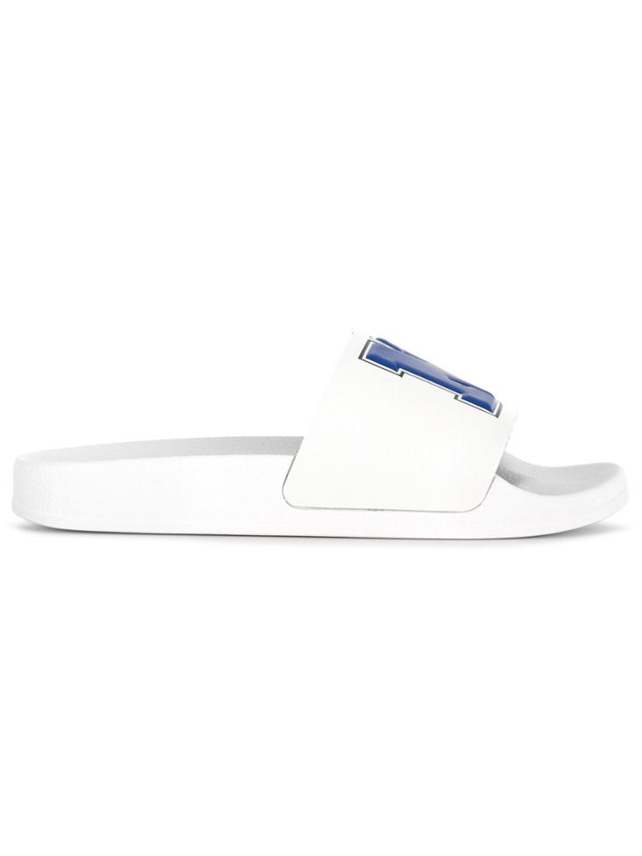 Joshua Sanders Beach Slides - White