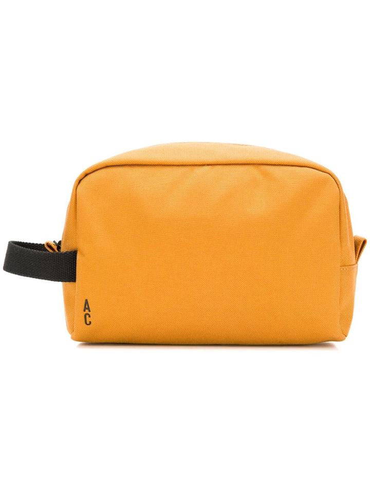 Ally Capellino Zipped Clutch - Orange
