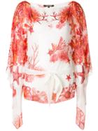 Roberto Cavalli Coral Reef Blouse - White