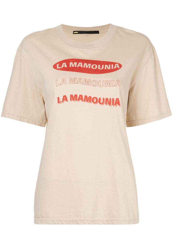 Muller Of Yoshiokubo La Mamounia T-shirt - Neutrals