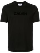 Ck Calvin Klein Logo Print T-shirt - Black