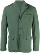 Aspesi - Three-button Blazer - Men - Polyamide/polyester - L, Green, Polyamide/polyester