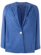 Gianfranco Ferré Pre-owned Single Button Jacket - Blue