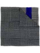 Faliero Sarti Glen Check Scarf - Black