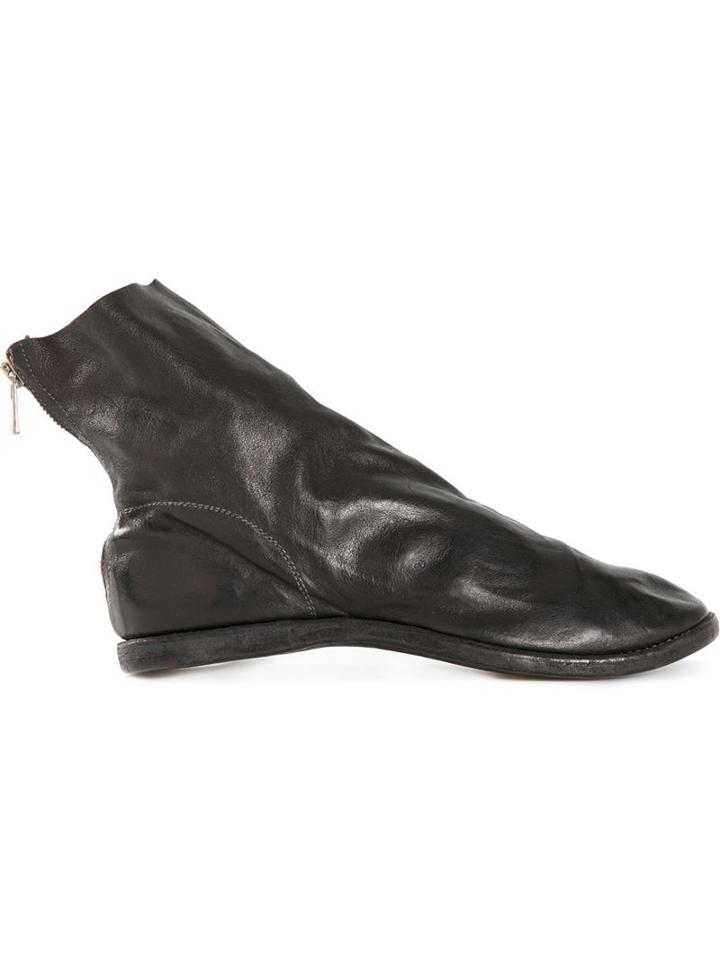 Guidi Kangaroo Back Zip Boots