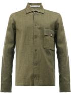 Taichi Murakami Pocket Safari Shirt - Green