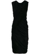 Pihakapi Ruched Mini Dress - Black