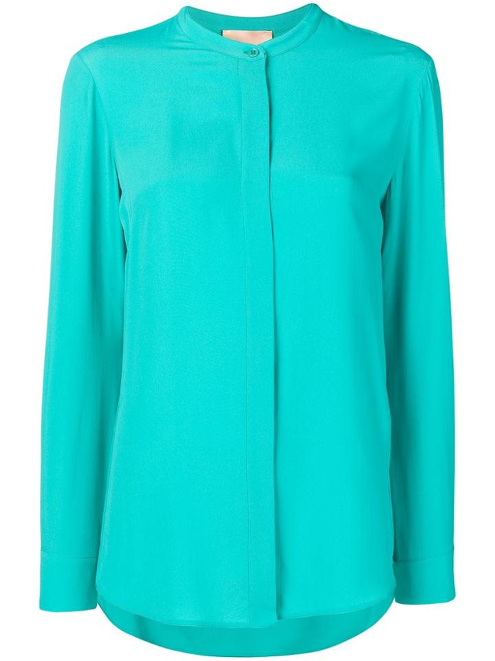 Erika Cavallini Round Neck Shirt - Blue