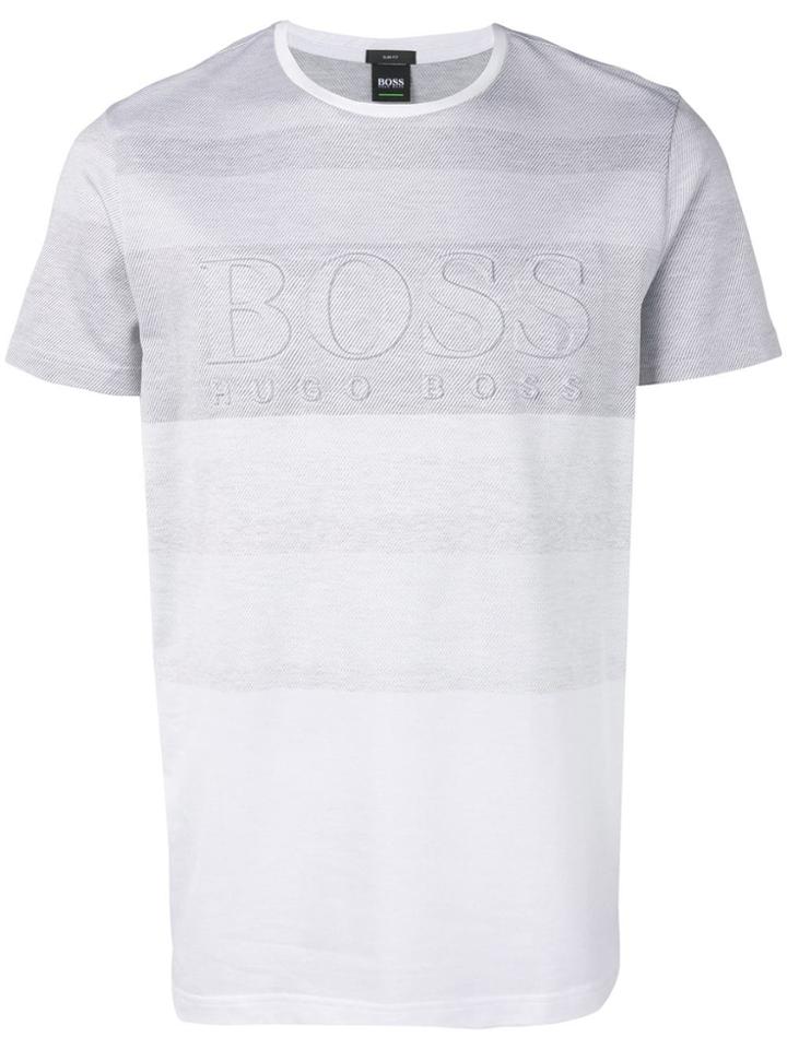 Boss Hugo Boss Embossed Logo T-shirt - White
