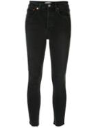 Re/done Cropped Skinny-fit Jeans - Blue