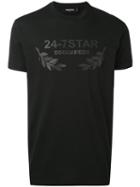 Dsquared2 - Printed T-shirt - Men - Cotton - Xxxl, Black, Cotton