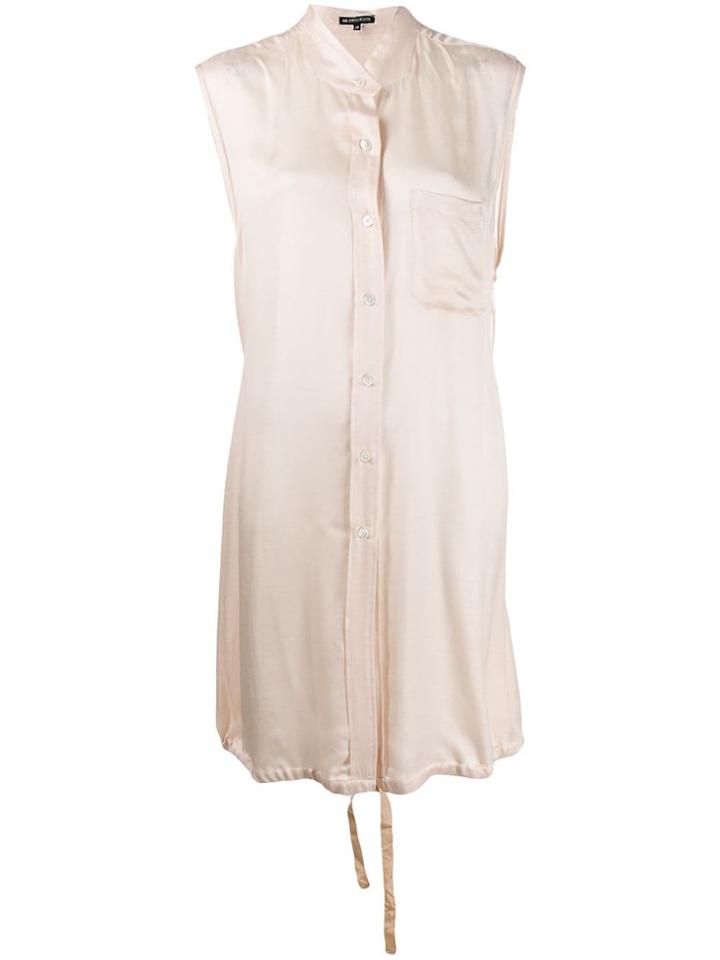 Ann Demeulemeester Sleeveless Shirt Dress - Pink