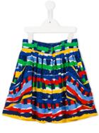 Stella Mccartney Kids Printed Skirt, Toddler Girl's, Size: 4 Yrs, Blue