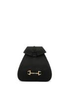 Gucci Pre-owned Mini Rhinestone Horsebit Backpack - Black