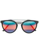 Retrosuperfuture 'large Giaguaro M3' Sunglasses, Adult Unisex, Black, Acetate