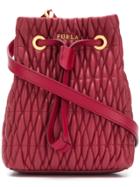 Furla Stasy Cometa Nappa Quilted Bag - Red