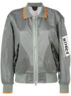 Alexander Wang Strict Mesh Bomber - Green