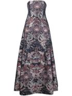 Creatures Of The Wind Strapless Jacquard Gown