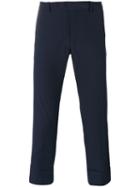 Paolo Pecora - Cropped Trousers - Men - Cotton - 50, Blue, Cotton