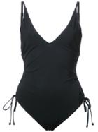 Zimmermann Prima Ruched One Piece - Black