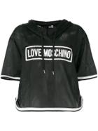 Love Moschino Hooded Basketball T-shirt - Black