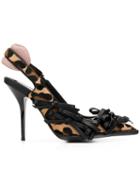 Nº21 Leopard Pumps - Neutrals