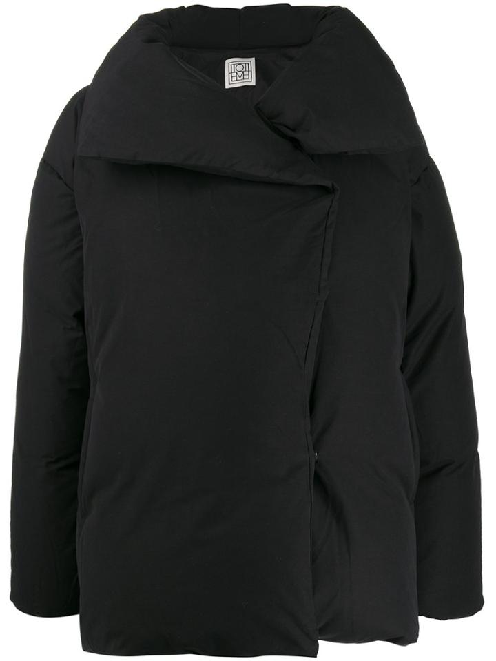 Toteme Oversized Padded Coat - Black