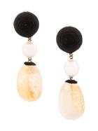 Rebecca De Ravenel Multi-charm Earrings - Black