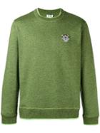 Kenzo Tiger Logo Sweatshirt, Men's, Size: Medium, Green, Cotton