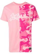 Les (art)ists Double Design T-shirt - Pink & Purple