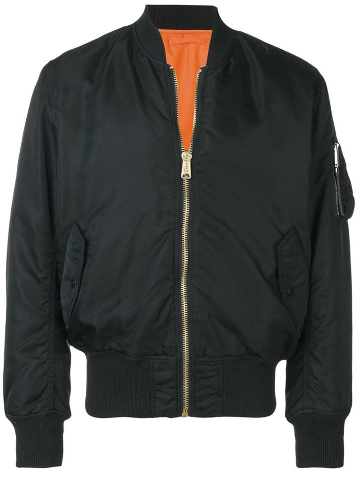 1017 Alyx 9sm Rear Logo Bomber Jacket - Black