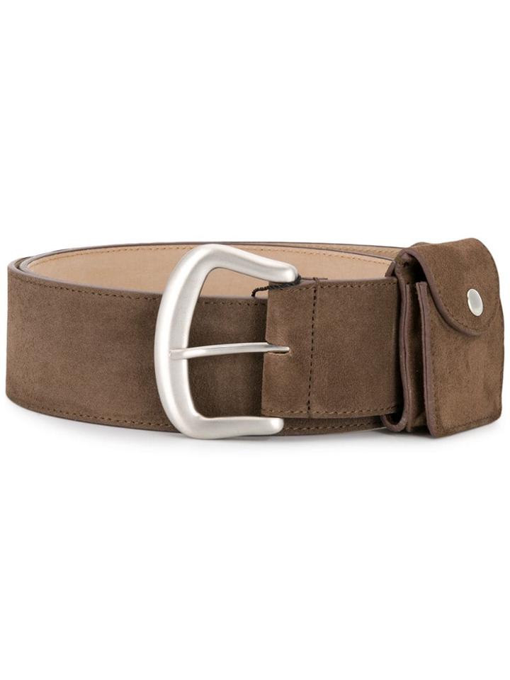 Marc Jacobs Casual Plain Belt - Brown