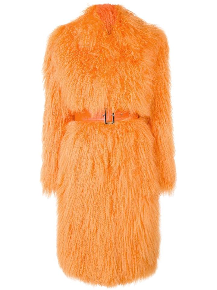 Saks Potts Oversized Coat - Orange