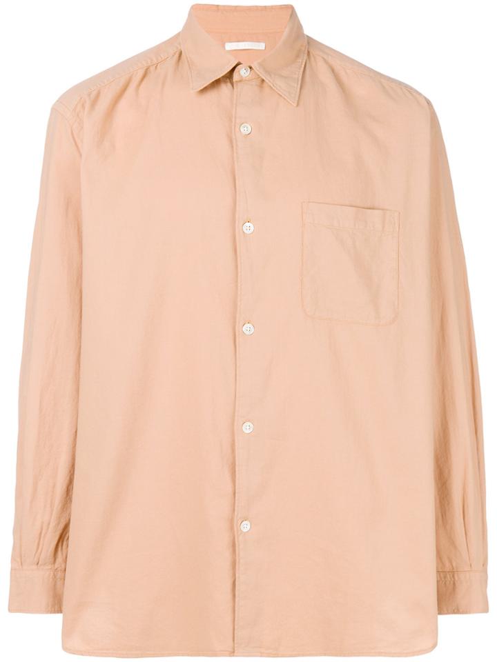 Our Legacy Long-sleeve Fitted Shirt - Nude & Neutrals