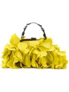 Marni Vintage Petals Appliqué Tote Bag - Yellow & Orange