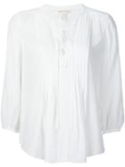 Rebecca Taylor Tied Neckline Blouse