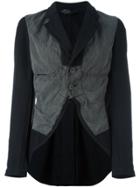 Comme Des Garçons Vintage Contrast Tail Jacket - Black