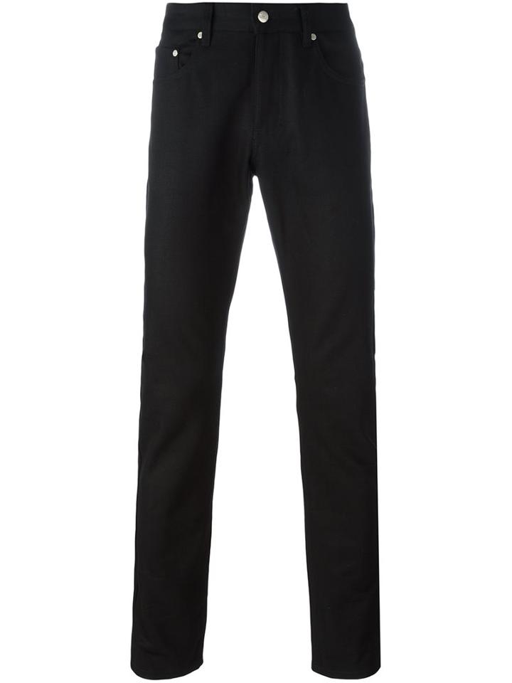 Ami Alexandre Mattiussi Slim Fit Jeans, Men's, Size: 29, Black, Cotton