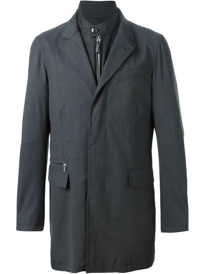 Ermenegildo Zegna Built-in Gilet Coat