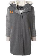 Rag & Bone Hooded Coat - Grey